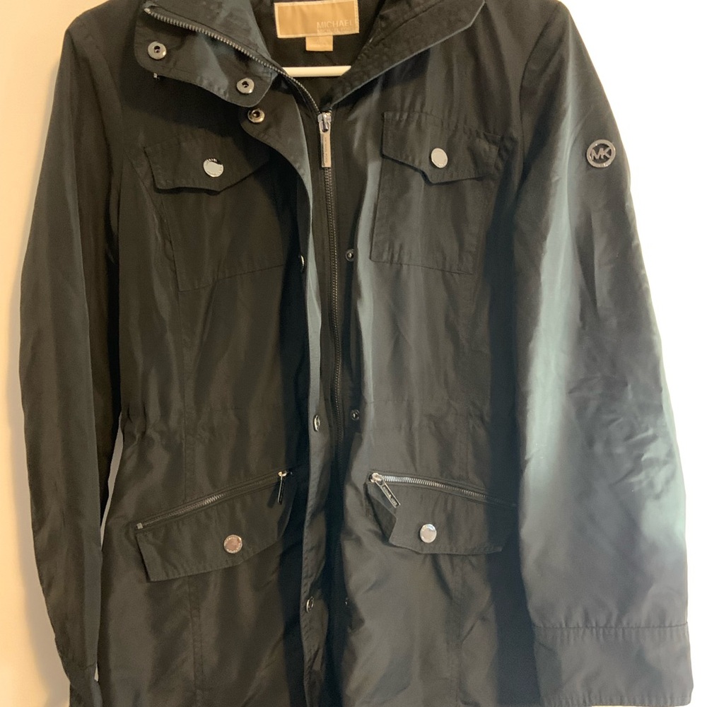 Michael Kors Women’s Black Utility Jacket
